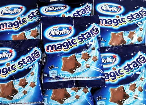 Magic stars chocolate